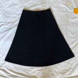 Ann Taylor Navy A-line Skirt